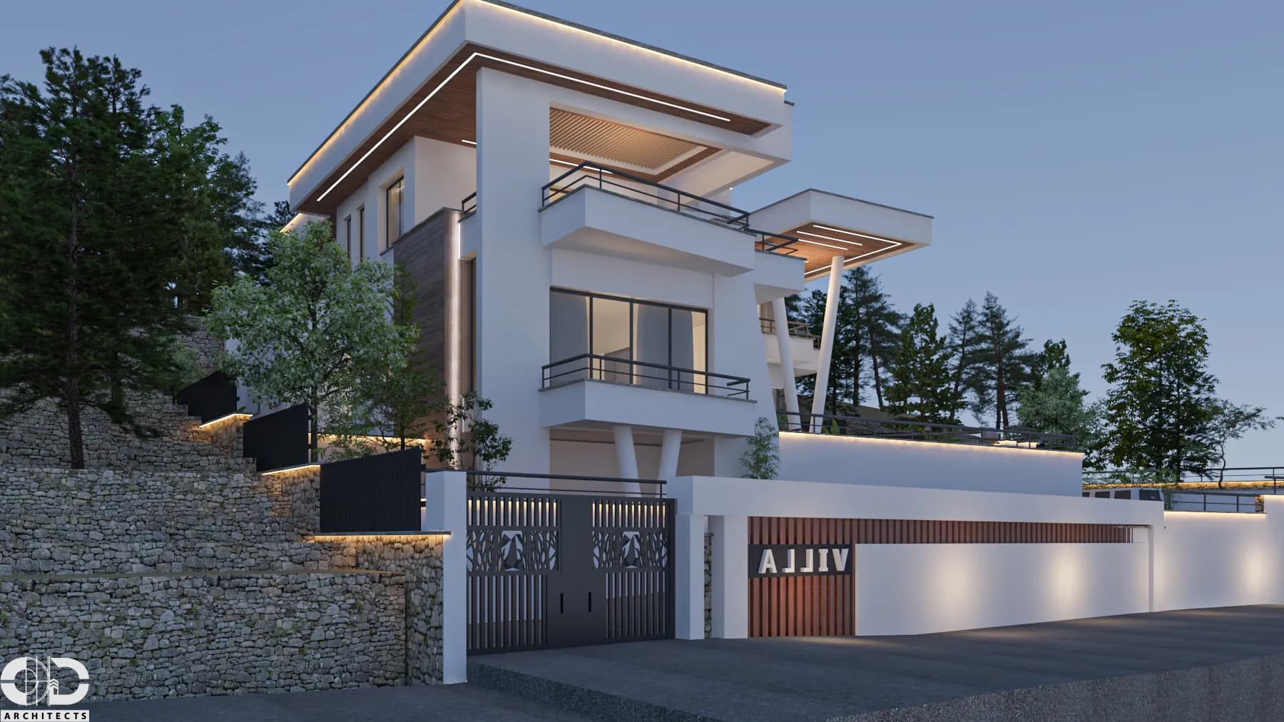 Villa 04 — exterior visualization