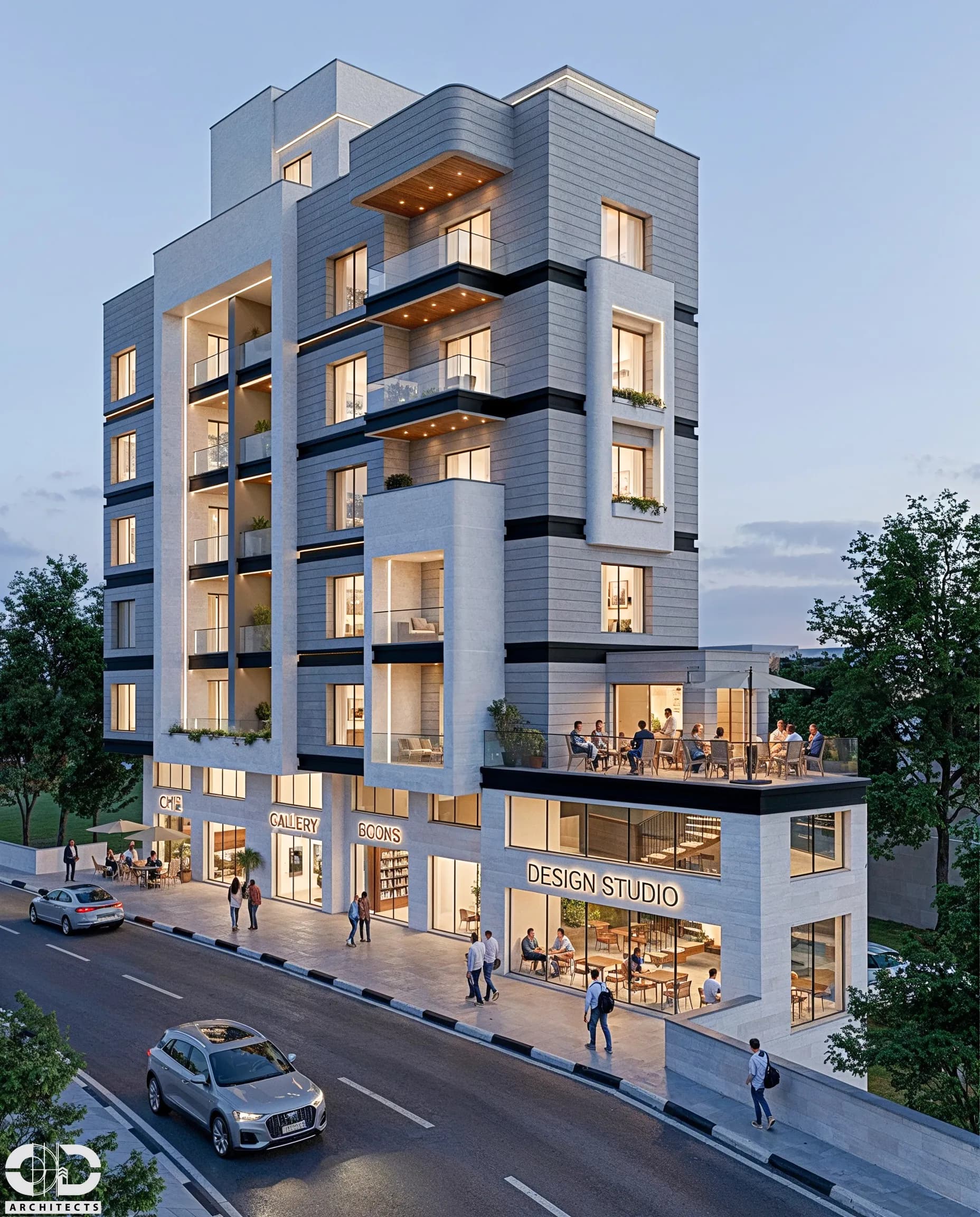 Residential building 04 — exterior visualization