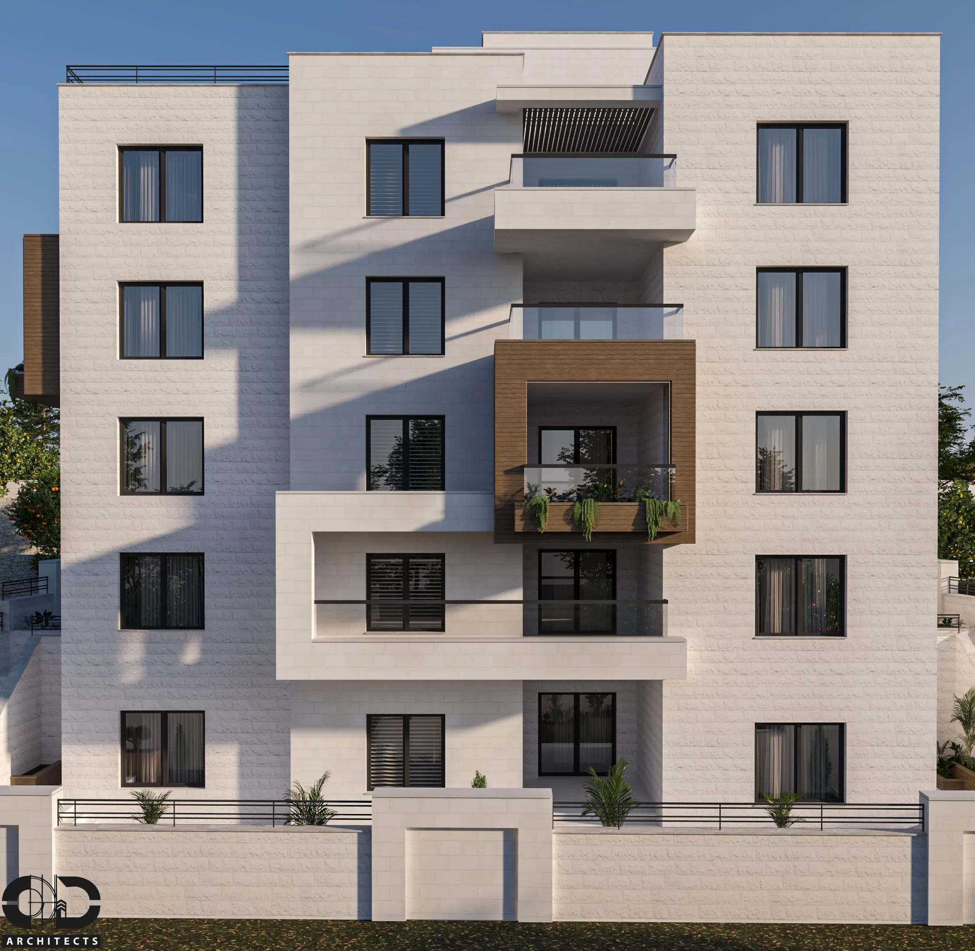 Residential building 06 — exterior visualization