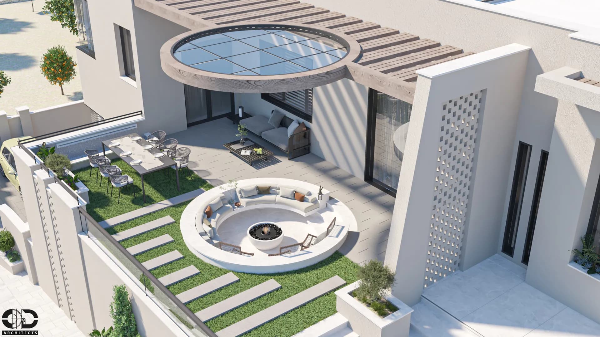Villa 09 — exterior visualization