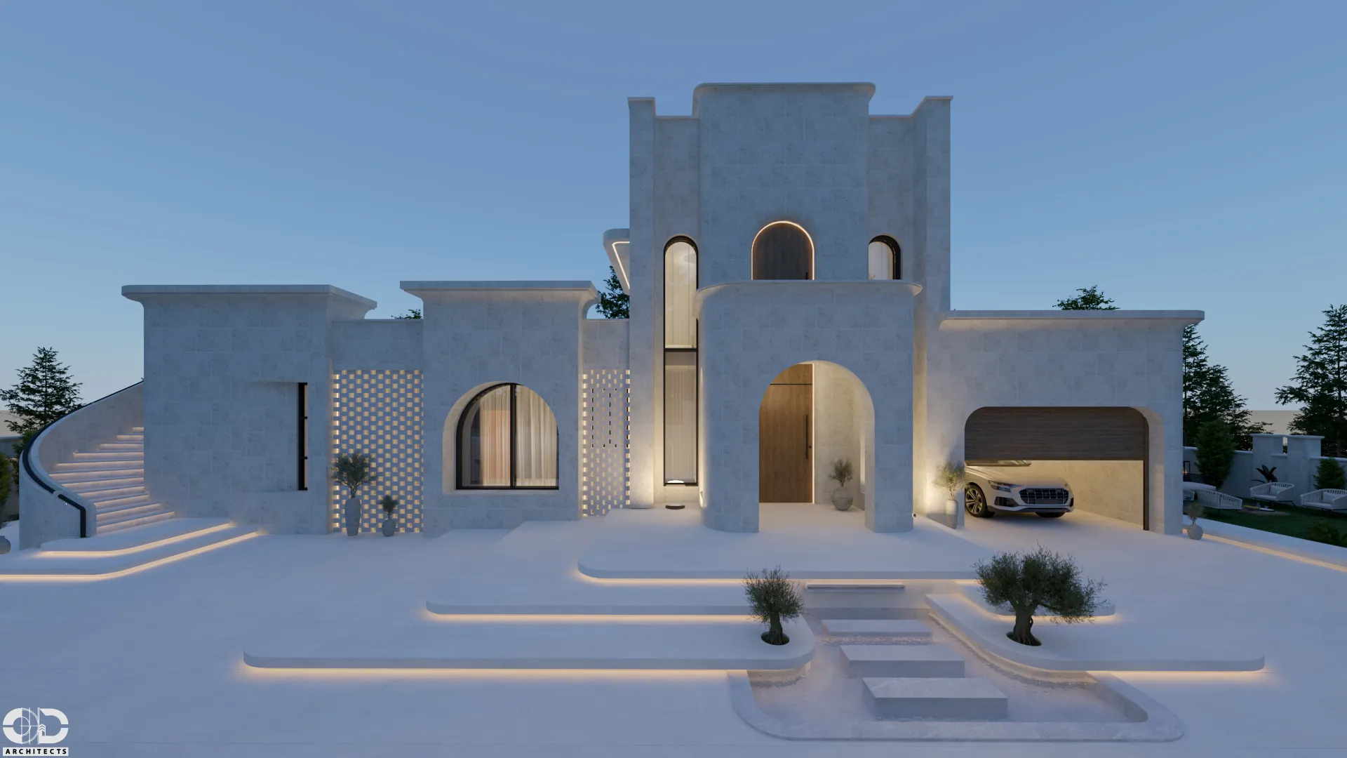 HOUSE OF SUN — exterior visualization